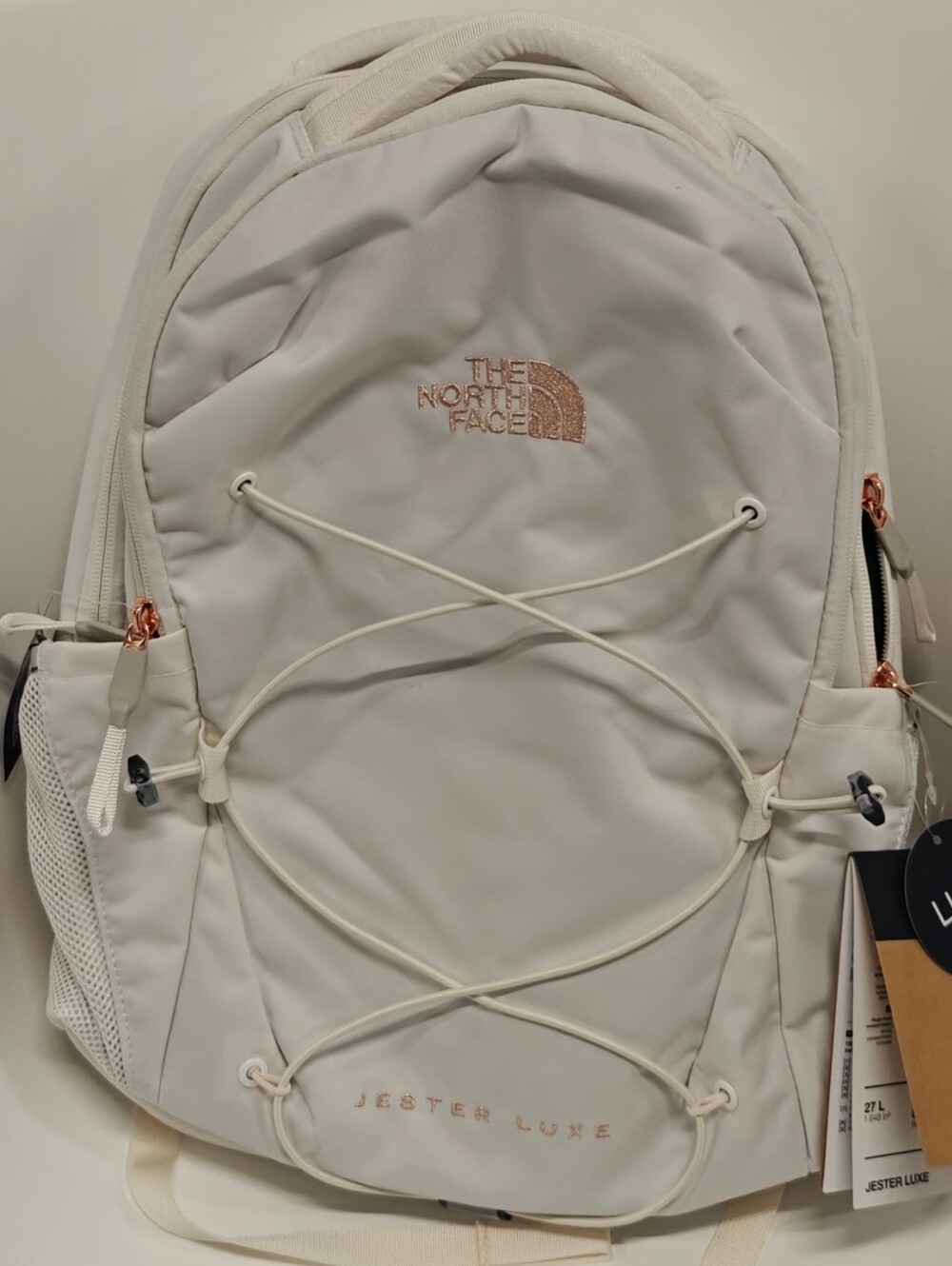 The North Face Jester Commuter Laptop Backpack For Women - Gardenia White